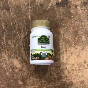 Iron 18mg 30 Caps NaturesPlus Source Of Life Garden