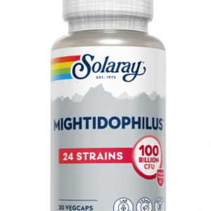 Solaray Mightidophilus 100 Billion Colony Forming Units 30 Vegcaps