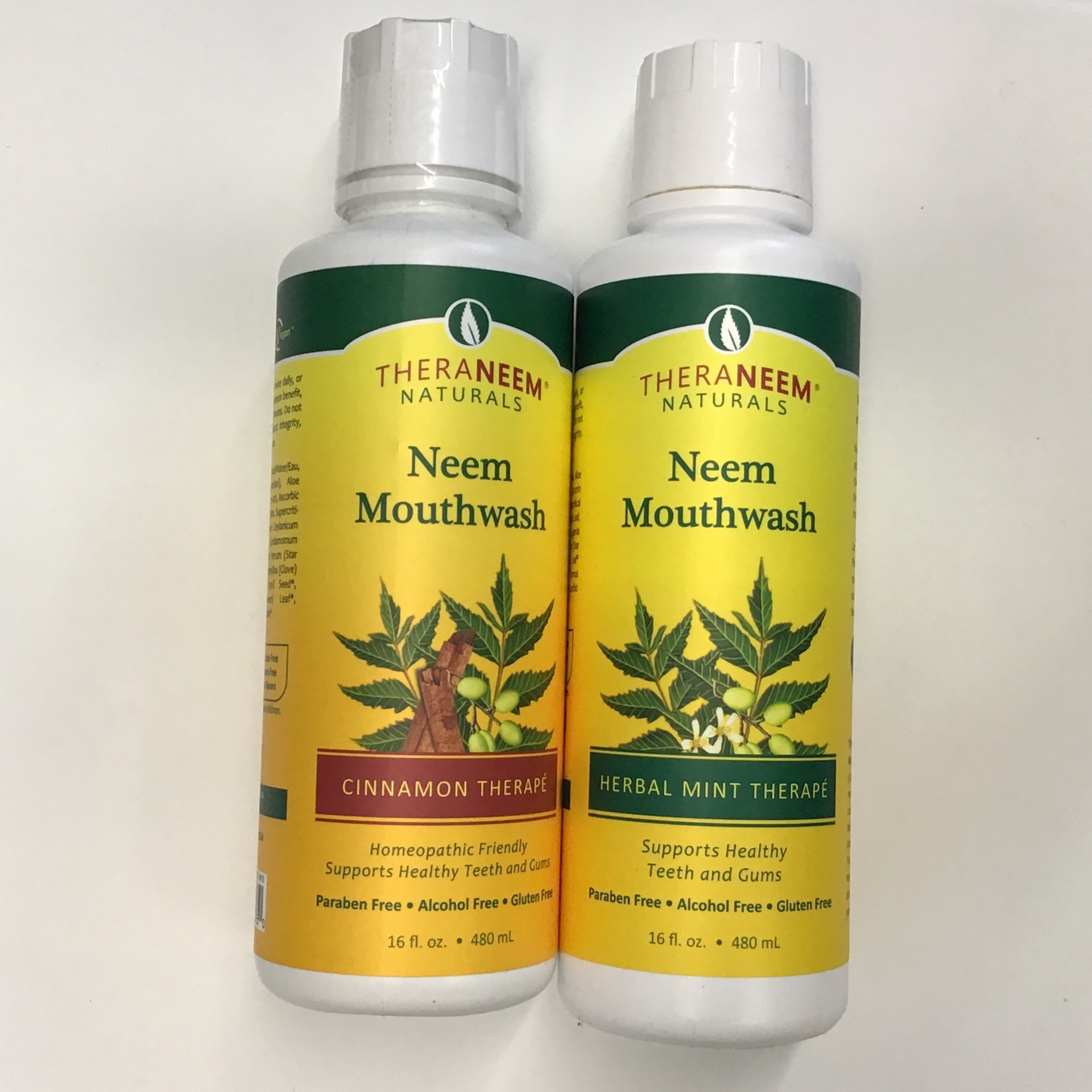 TheraNEEM Naturals Neem Mouthwash 16fl oz 480ml