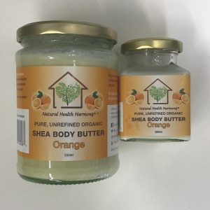 Natural Health Harmony Orange Shea Butter