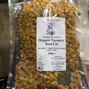 Tree Harvest Organic Turmeric Root Cut