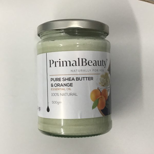 Primal Beauty Pure Shea Butter and Orange