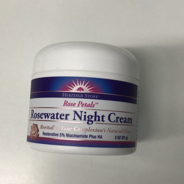Heritage store rose water Night cream