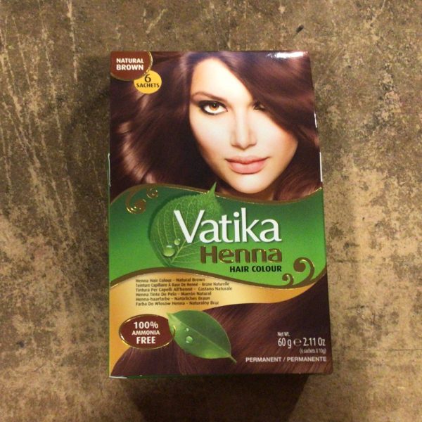 Vatika Henna Hair - Natural Brown 60g
