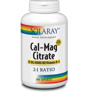 Solaray Cal-Mag Citrate 2:1 ratio