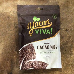 Yacon viva Organic Cacao Nibs 300g sweetened with Yacon