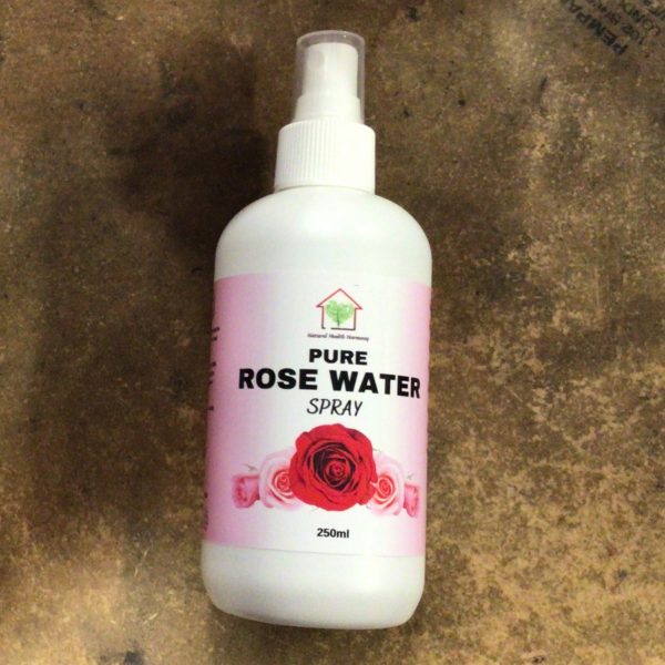 Natural Health Harmony Rose Water Spray 250ml
