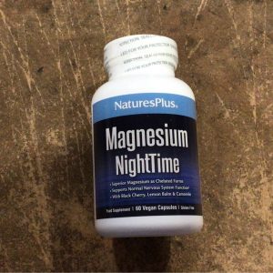 NaturesPlus KalmAssure Magnesium NightTime 60 Veg Caps