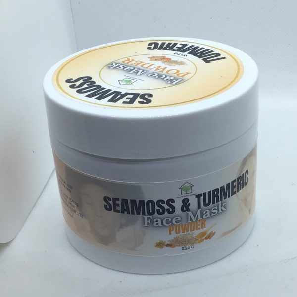 Natural Health Harmony Seamoss with Turmeric Face Mask Powder 250g