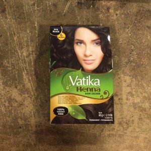 Vatika Henna hair colour- Rich Black