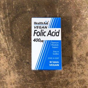 HealthAid Folic Acid (Vegan) 400ug