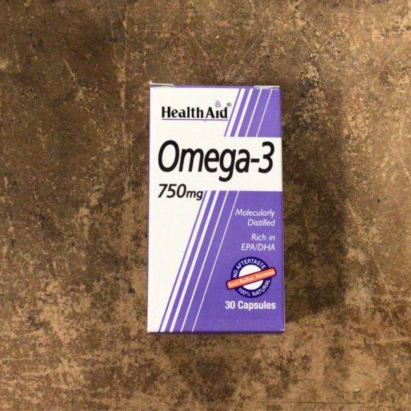 HealthAid Omega3 750mg 30 Capsules