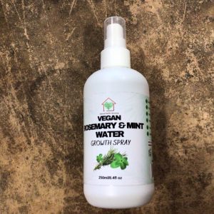 Natural Health Harmony Vegan Rosemary & Mint Water Growth Spray 250ml