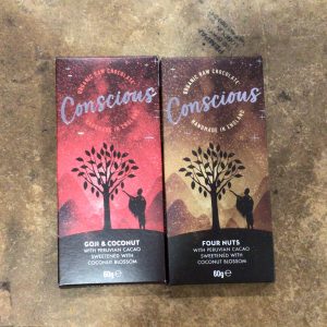 Conscious Organic Raw Chocolate bars 60g