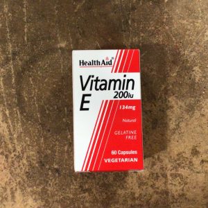 Health Aid Vitamin E (200iu) 60 Capsules