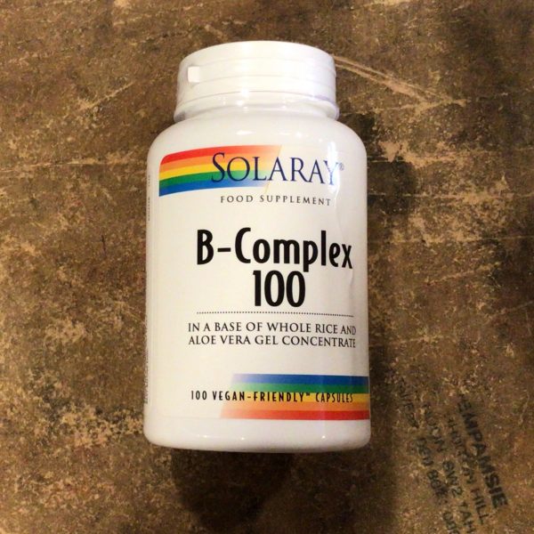 Solaray B-Complex 100 100 Vegan Capsules