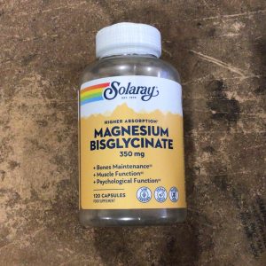 Solaray Magnesium Bisglycinate 350mg 120 Capsules