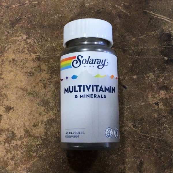 Solaray Multivitamin & Minerals 30 Capsules