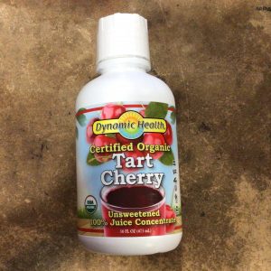 Dynamic Health Certified Organic Tart Cherry Unsweetened 100% Juice Concentrate 473ml
