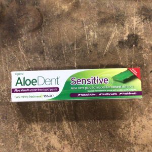 AloeDent Sensitive Fluoride-Free Toothpaste 100ml