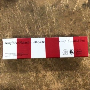 Kingfisher Natural Fennel Fluoride-Free Toothpaste 100ml