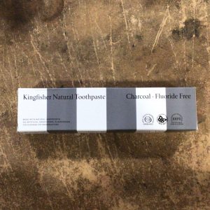 Kingfisher Natural Charcoal Fluoride-Free Toothpaste 100ml