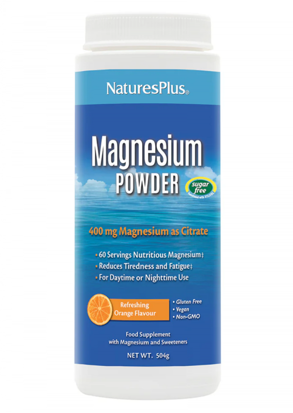 NaturesPlus KalmAssure Magnesium Powder Orange 504g