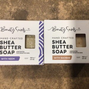 Beauty Secrets Hand Crafted Shea Butter Soap 100g