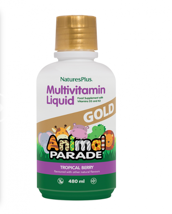 NaturesPlus Animal Parade Gold Liquid Berry Flavour 480ml