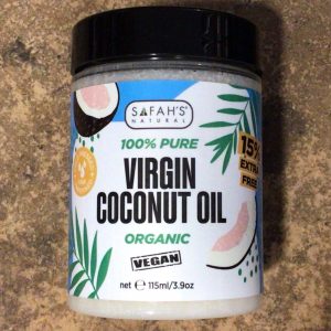 Safah’s Natural 100% Pure Organic Virgin Coconut Oil