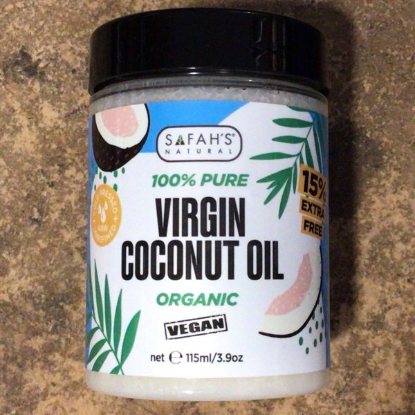 Safah’s Natural 100% Pure Organic Virgin Coconut Oil