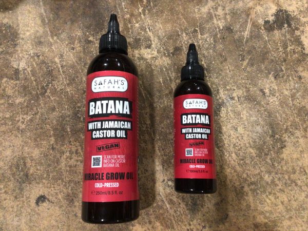 Safah’s Natural Cold-Pressed Batana With Jamaican Castor Oil Miracle Grow Oil 100ml