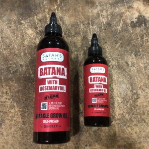 Safah’s Natural Cold-Pressed Batana With Rosemary Oil Miracle Grow Oil