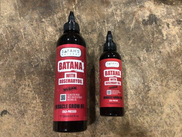 Safah’s Natural Cold-Pressed Batana With Rosemary Oil Miracle Grow Oil