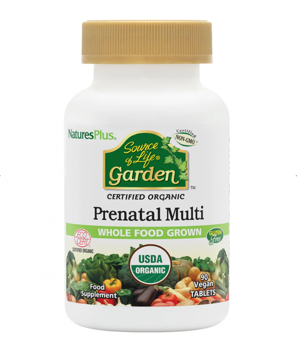 NaturesPlus Source Of Life Garden Prenatal Multi 90 Vegan Tabs