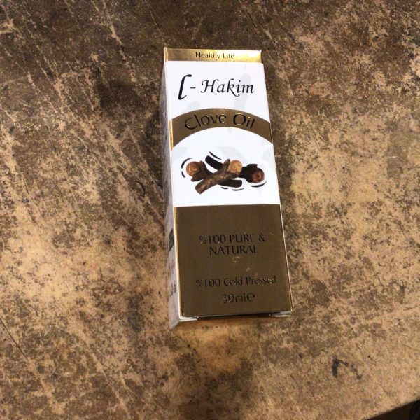 L-Hakim Clove Oil 100% Cold Pressed Food Grade 30ml
