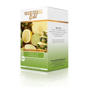 Caribbean Gold Lemon Lime and Pineapple Tea 18 Satchets