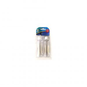 Sure Travel 100ml Clear Plastic Bottles x 2