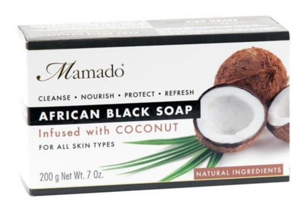Mamamdo African Black Soap Infused With Coconut